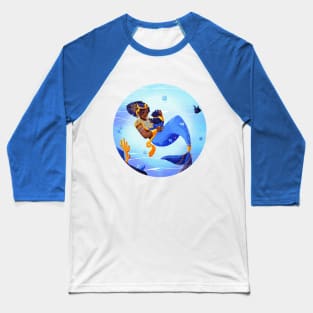 Mercat Cuddles_RoundVersion Baseball T-Shirt